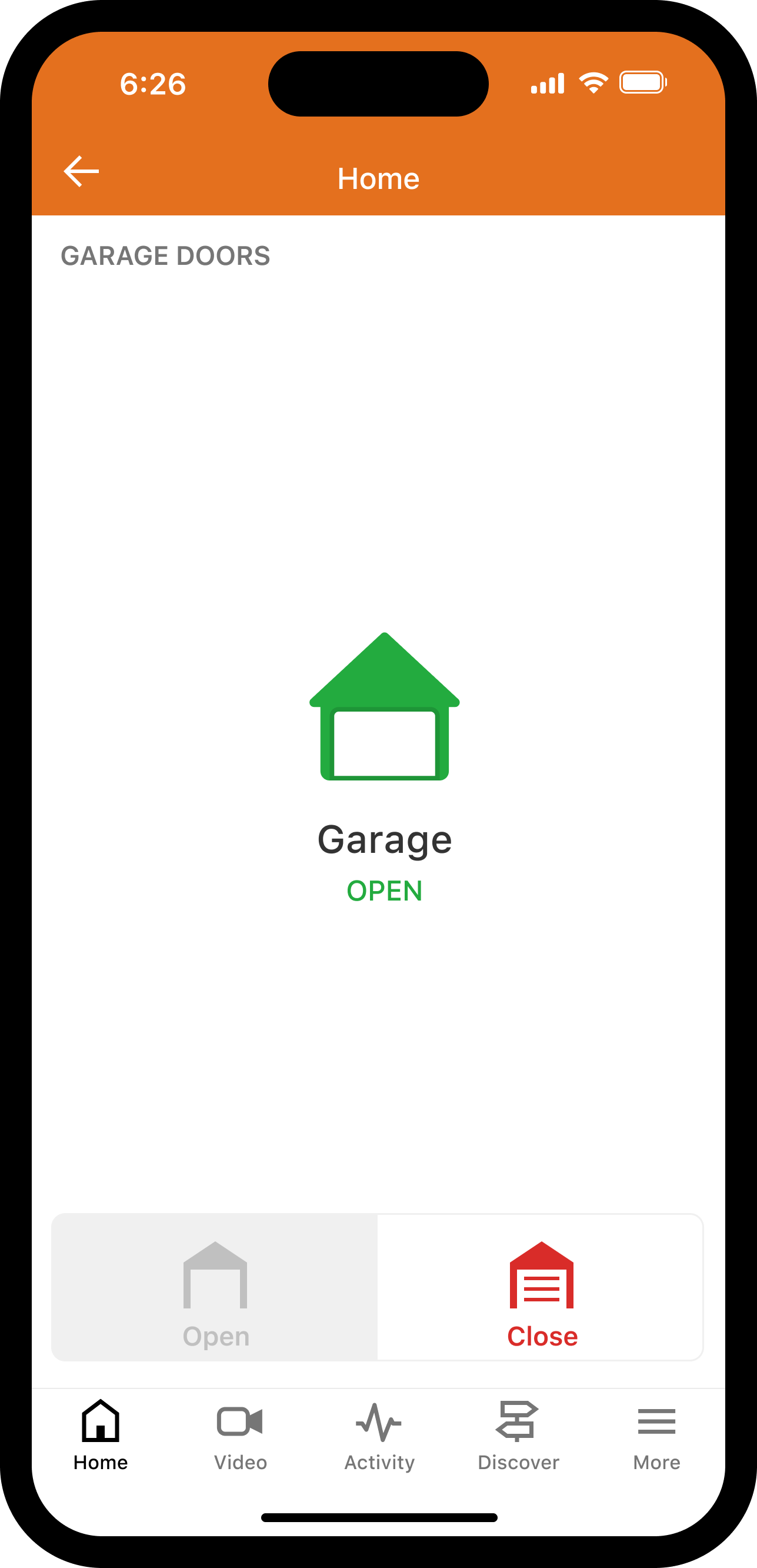 ADC_AppUI_Residential_OrangeHeader_Garage